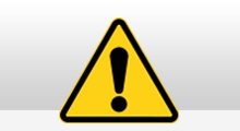 Gevarenpictogrammen - Algemeen gevaar pictogram sticker (W001)