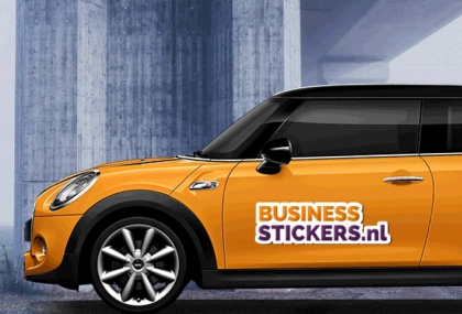 kofferbak geest Tact Magneetsticker auto / bus (magneetplaten) | Business Stickers.nl