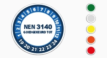 Nen 2484 stickers