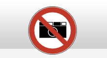 Verbodspictogrammen - Fotograferen verboden (P029)